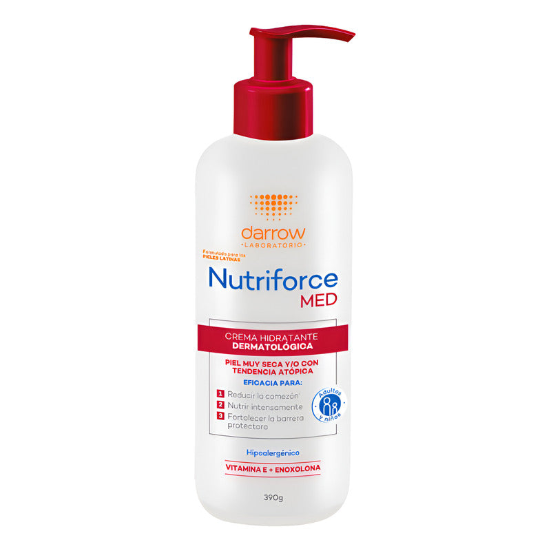 Darrow Nutriforce Med Crema Dermatologica Hidratante 390gr Sin Fragancia