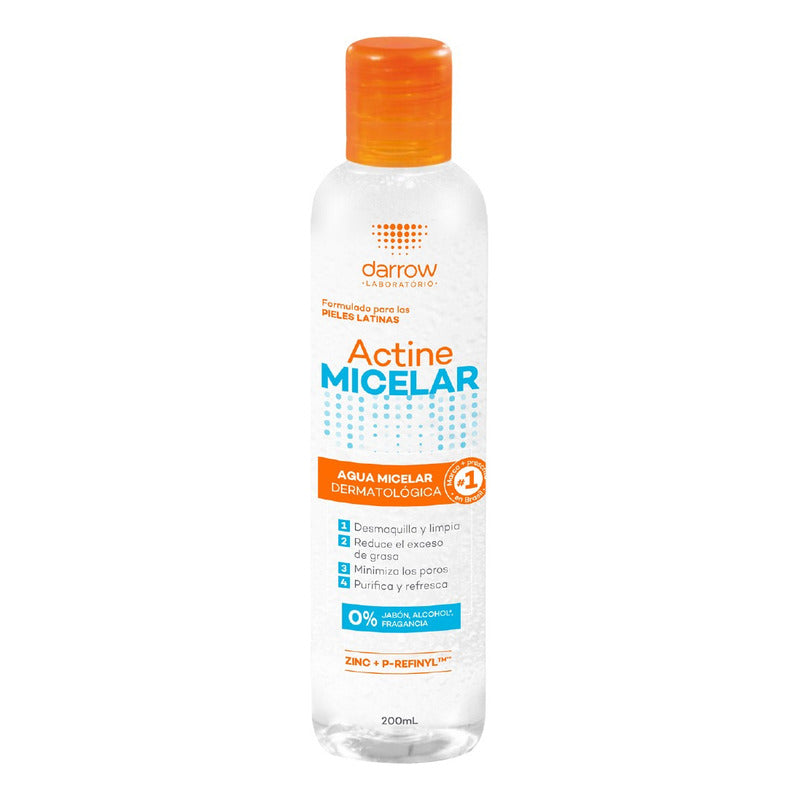 Darrow Actine Micelar Agua Micelar Dermatológica 200ml