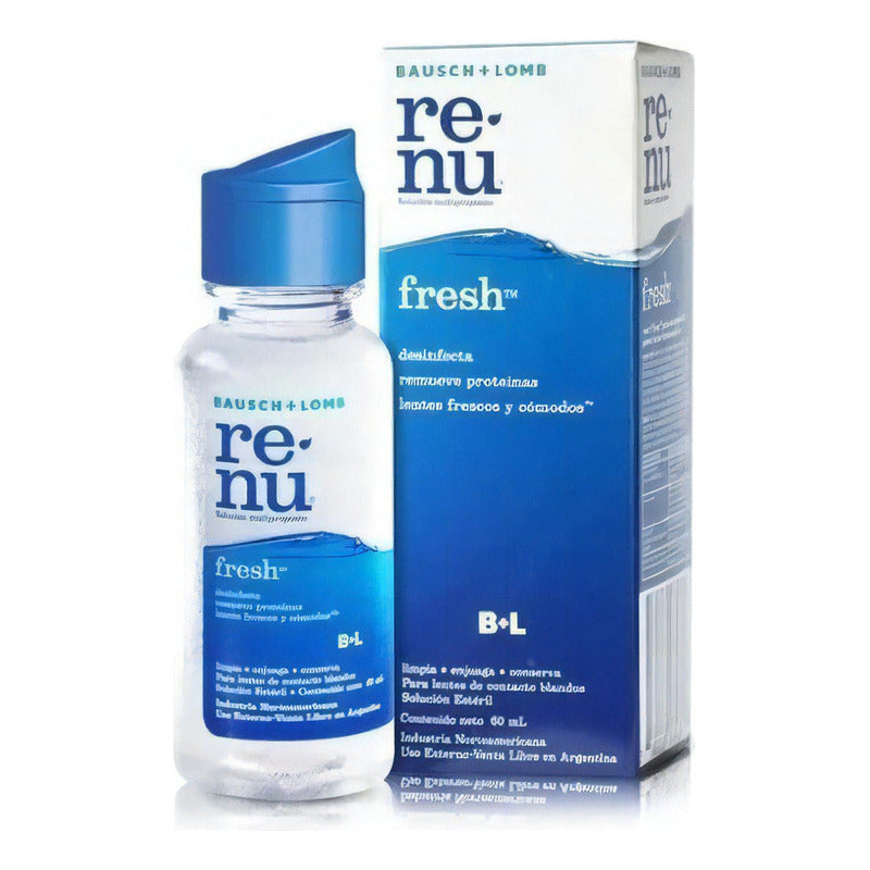 Renu Fresh Solución 60ml Lentes De Contacto Diario
