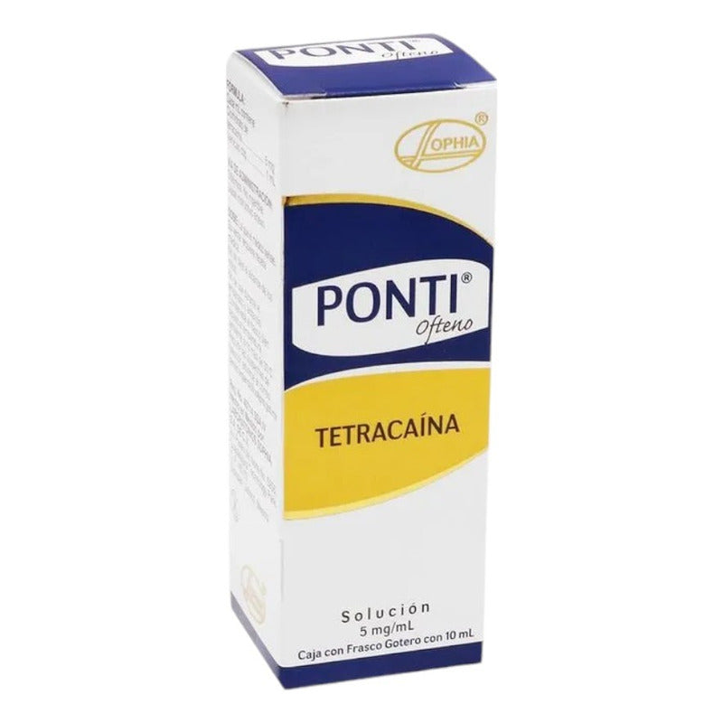 Ponti Ofteno Tetracaína Solución 5mg/ml