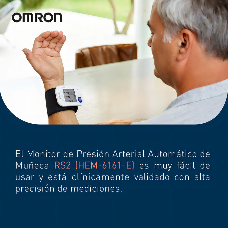 Omron Baumanometro Digital De Muñeca 6160 E Sku-hem-6160-e
