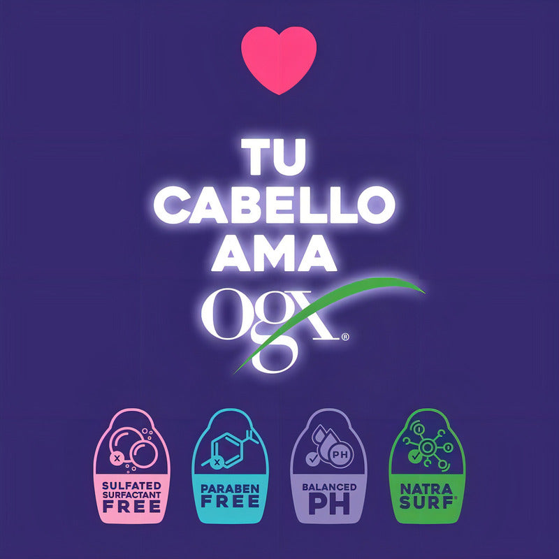 Shampoo Ogx Nutritivo Y Fortificante Con Leche De Coco 750ml