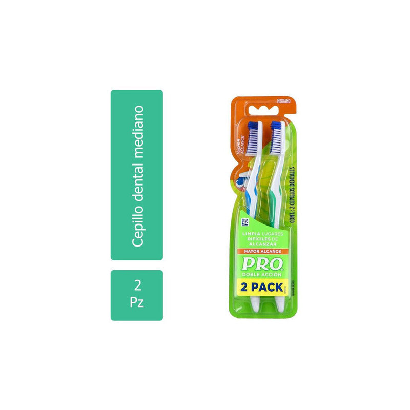 Oral B Pro Cepillo Dental Doble Acción Empaque 2x1 Precio Es