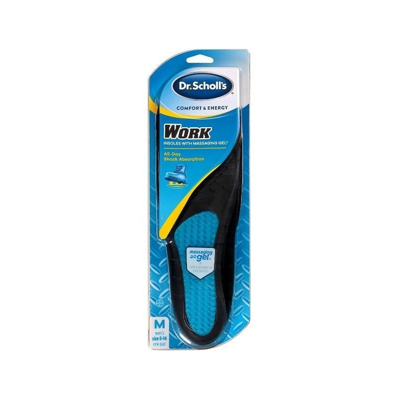 Plantillas De Gel Dr. Scholl's Trabajo Hombre 8-14