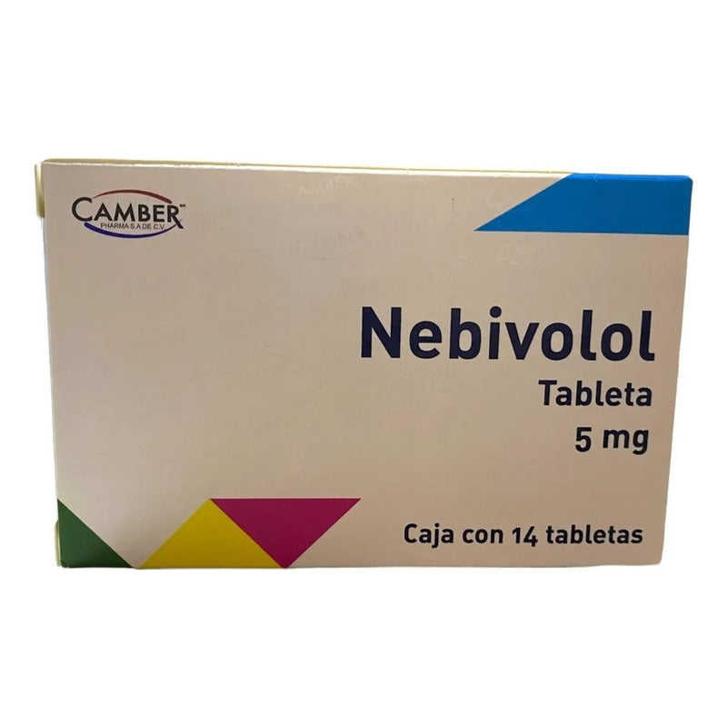 Nebivolol Camber 5mg 14 Tabletas