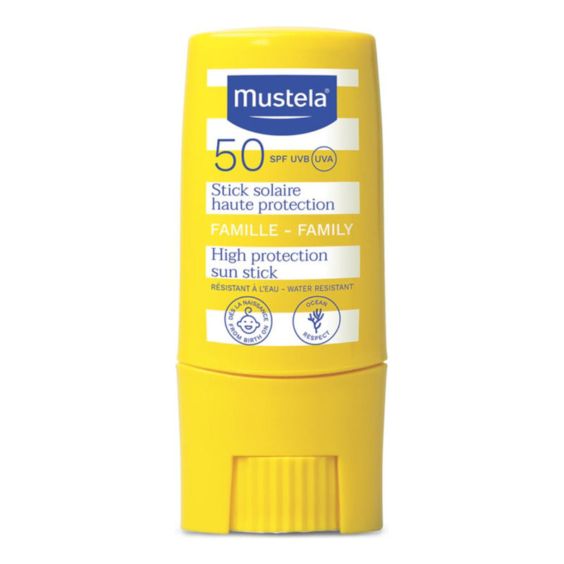 Mustela Protector Solar En Stick Fps 50, 09ml