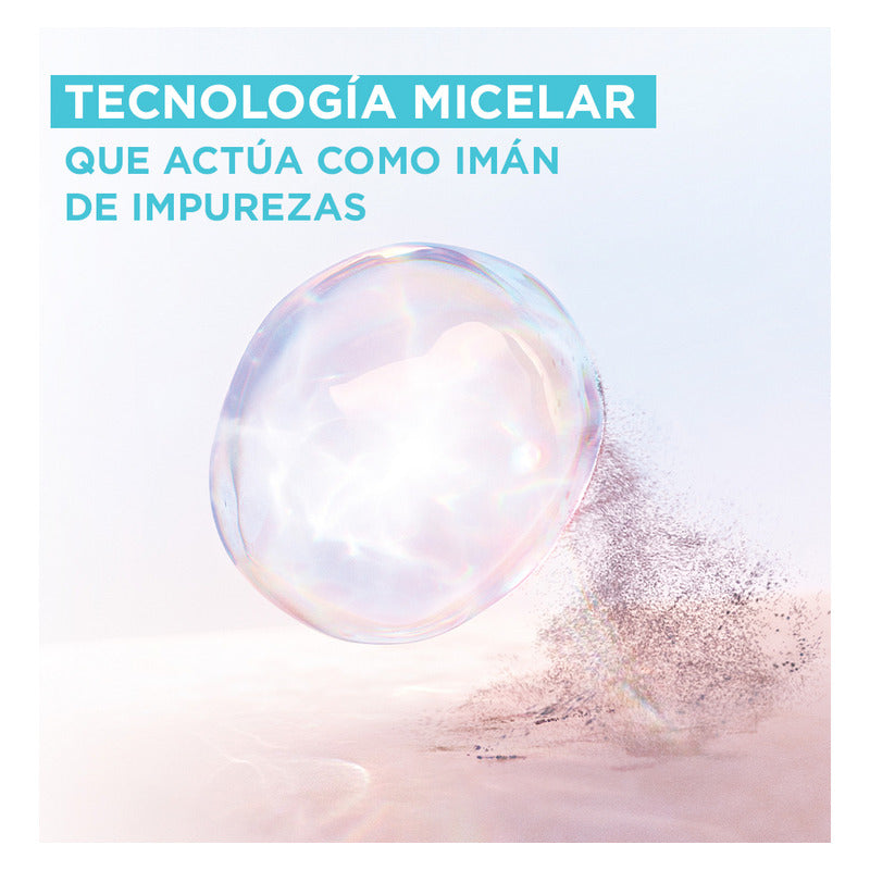 Agua Micelar Ácido Salicílico Skinactive 400ml Garnier