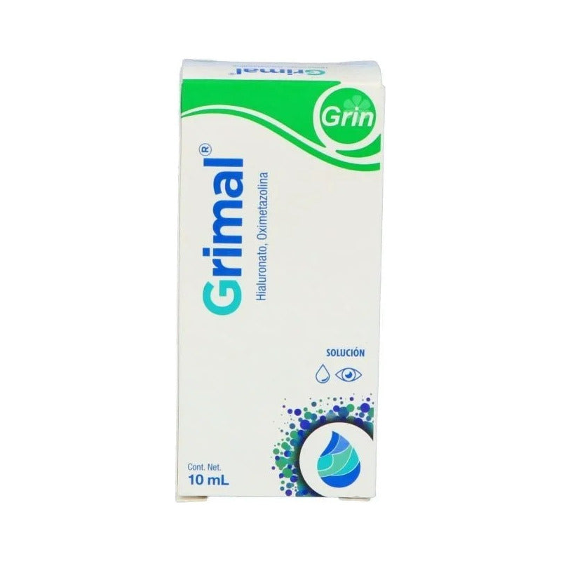 Grimal Hialuronato, Oximetazolina 2mg/0.25mg/1mg Gotero 10ml