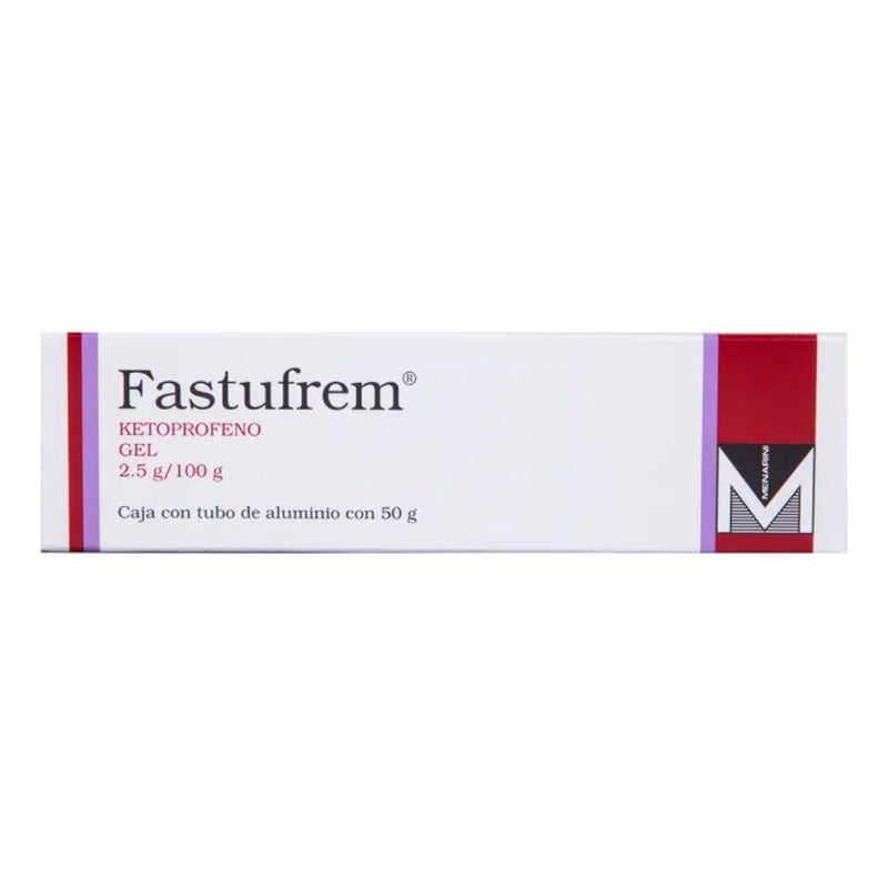 Fastufrem Ketoprofeno Gel 2.5g/100g Tubo Con 50g