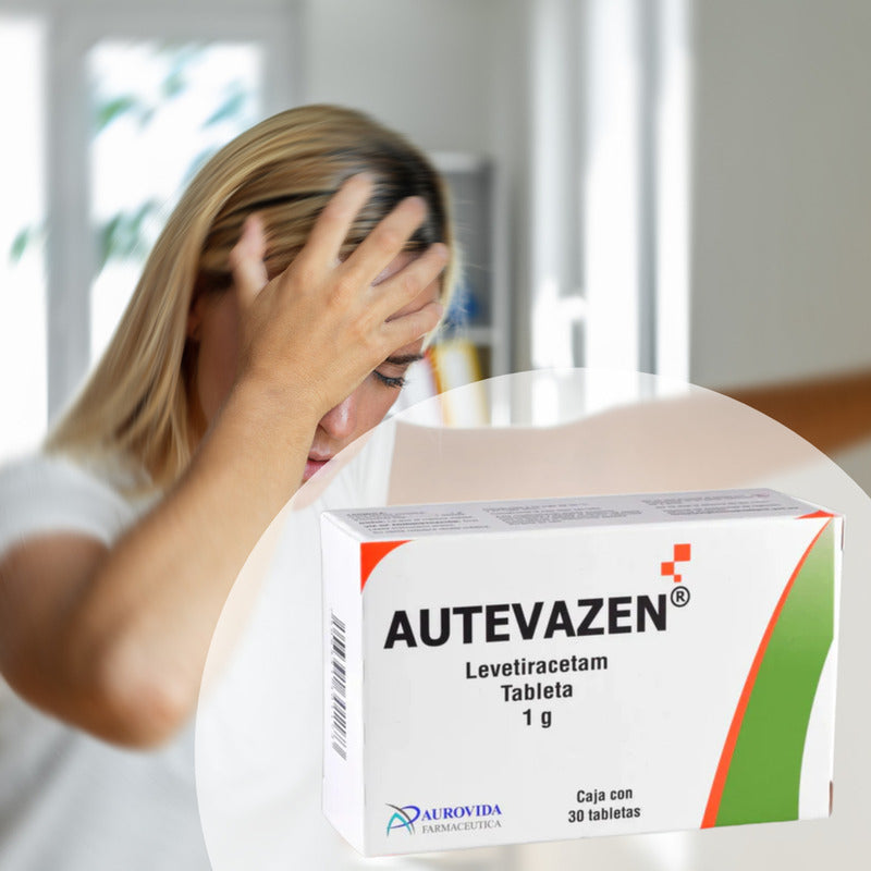 Autevazen Levetiracetam Caja Con 30 Tabs. 1 G Aurovida