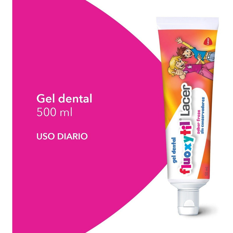 Fluoxytil Lacer Sabor Fresa Sin Conservadores 50ml