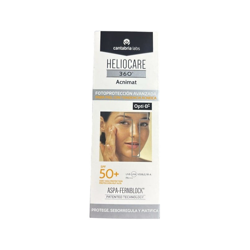 Heliocare 360 Acnimat Protector Solar Piel Acneica Spf50