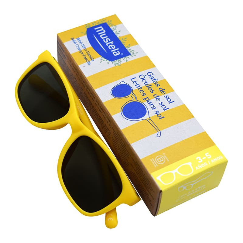 Mustela Lentes Solares Para Niño 3 - 5 Años Cuadrado Amarillo Amarillo Amarillo Amarillo