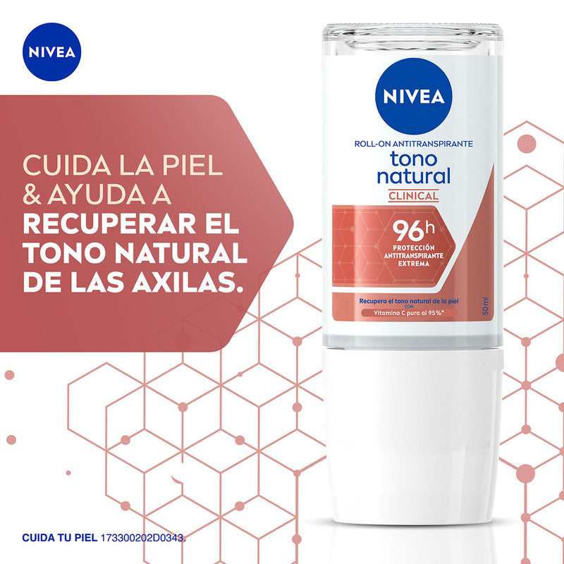 Nivea Clinical Roll On Antitranspirante 50 Ml