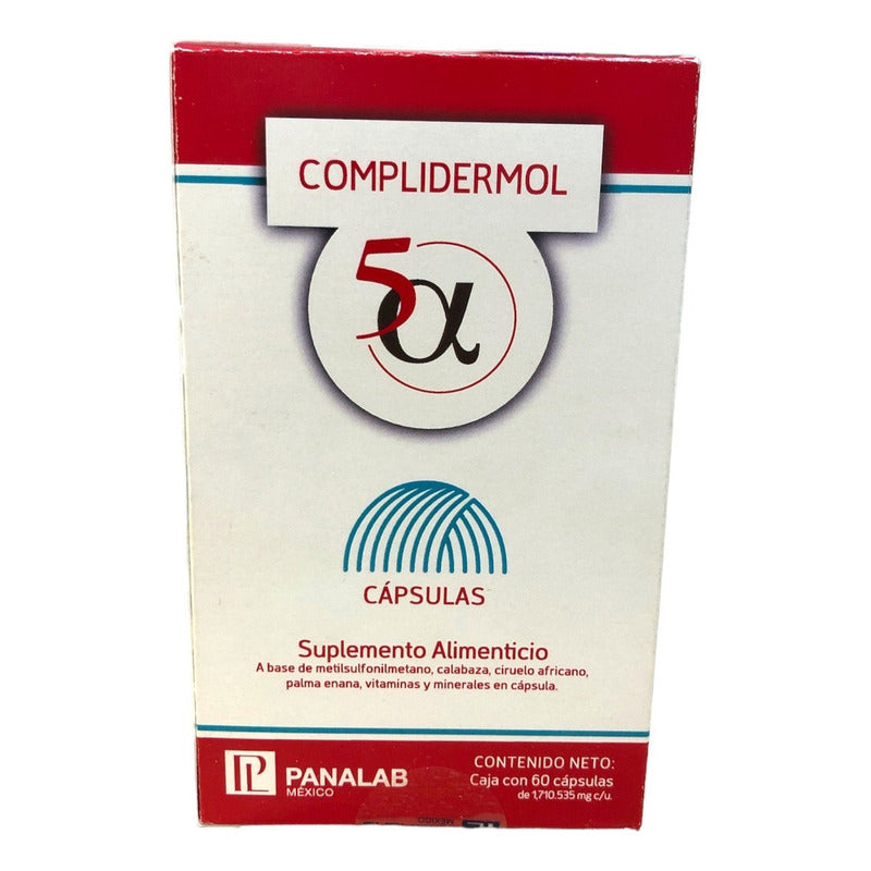 Complidermol 5 Alfa Plus 60 Cápsulas