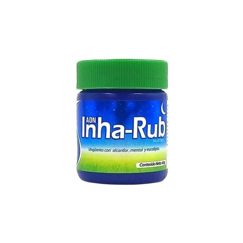 Ungüento Inha Rub Alcanfor, Mentol Y Eucalipto 40g