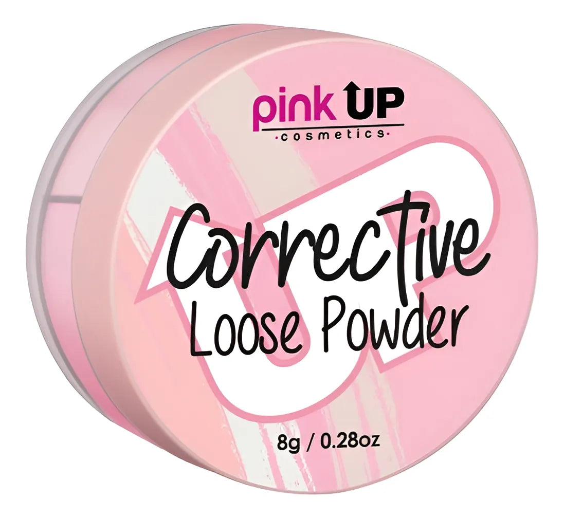 Pink Up Polvo Suelto Correctivo Para Rostro
