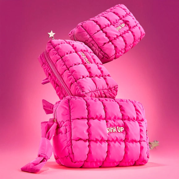 Pink Up Cosmetiquera Pink Puffer Rosa Edición Limitada
